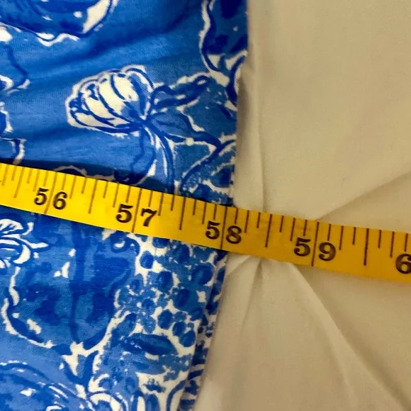 Lilly Pulitzer Malone Cotton Maxi Dress 🤍💙 - Picture 14 of 14